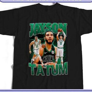 Jayson Tatum 90s XRap Tee Retro Basketball Fan Gift Unisex T-Shirt 90
